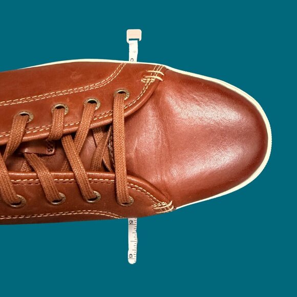 Sperry Gold Cup Men’s Brown Leather Sneakers | Premium Comfort Low-Top Size 13 - Picture 11 of 12